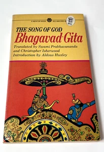THE SONG OF GOD Bhagavad Gita VINTAGE BOOK Aldous Huxley Hinduism Hindu Yoga - Picture 1 of 6