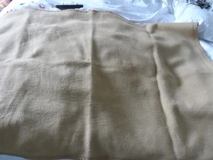 Biederlack Beige Thermosoft  Blanket - 1.4M X 1M APPROX - Picture 1 of 4