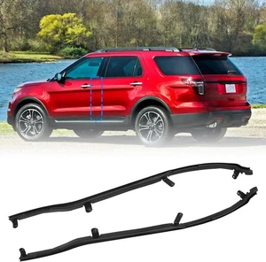 Door Front Weatherstrip RH LH Pair Compatible with Ford Explorer 2011-2019 Fr... - Picture 1 of 5