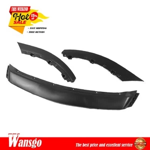 Juego divisor alerón labial parachoques delantero ABS de 2 puertas para Ford Mustang 2013/2014 3 piezas - Imagen 1 de 8
