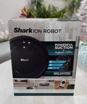 Shark ION Robot Vacuum  RV754 Black - New In Box - Image 1 of 2