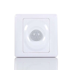 Bewegungsschalter Bewegungsmelder Einbau Lichtschalter Unterputz PIR Sensor - Picture 1 of 10