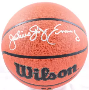 Baloncesto Wilson autografiado por Julius Erving NBA Beckett con holograma *plateado - Imagen 1 de 11