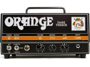 ORANGE DARK TERROR 15 WATT,TESTATA VALVOLARE,NUOVA, SIGILLATA. - Picture 1 of 1