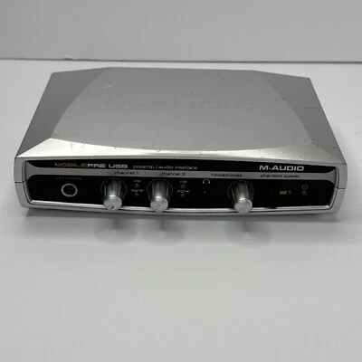 M-Audio Mobile Pre USB Preamp and Audio Interface 48v Phantom Power 200F V1.03 - Image 1 of 4
