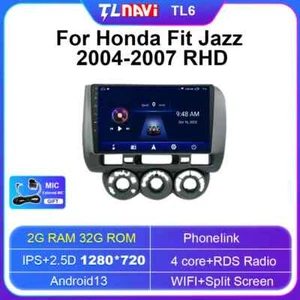 For Honda Fit Jazz Manual Multimedia GPS Navigator Video Screen Car Radio Stereo - Picture 1 of 25