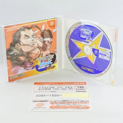 CAPCOM VS SNK MILLENNIUM 2000 PRO Dreamcast Sega 2550 dc - Image 1 of 4