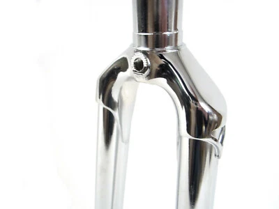 Gabel 1" fork klassisch Bahnrad Fixie Singlespeed Rennrad Chrom Stahl Retro NEU - Bild 1 von 4