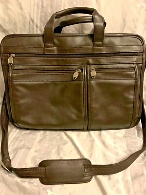 Сумка для ноутбука Geoffrey Beene New York коричневая  - Изображение 1 из 4