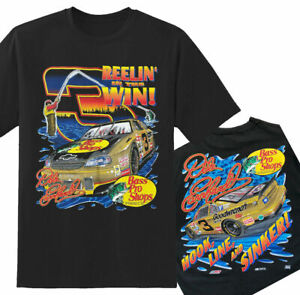 Vintage Dale Earnhardt #3 "Reelin in the Win" 2 Sided T-Shirt S-5XL Men Women