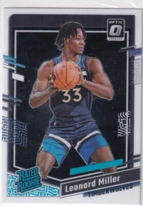 Panini 2023-24 Donruss Optic NBA No. 234 Leonard Miller Rated Rookie - Bild 1 von 2