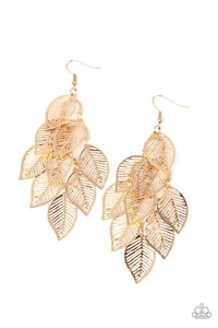 Paparazzi - Limitlessly Leafy - Gold - Picture 1 of 2