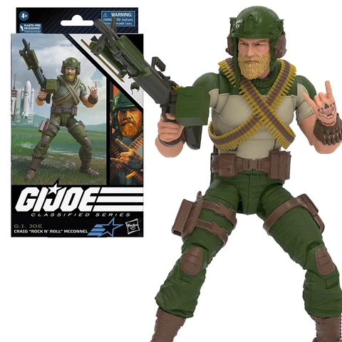 2023 G.I. Joe Classified Series 71 ROCK 'N ROLL 6" Scale Hasbro Action Figure Cover