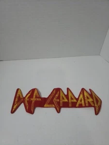 Large Vintage Def Leppard Embroidered Patch - Picture 1 of 2