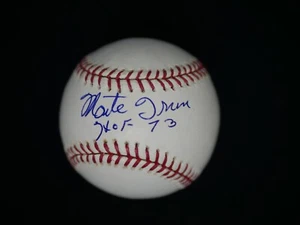 BÉISBOL OFICIAL FIRMADO POR MONTE IRVIN DE LAS GRANDES LIGAS INSCRITO "HOF 73" CERTIFICADO DE AUTENTICIDAD PSA - Imagen 1 de 2