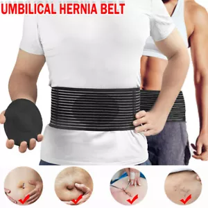Umbilical Navel Hernia Belt Abdominal Support Binder with pad for Men and Women - Picture 1 of 12