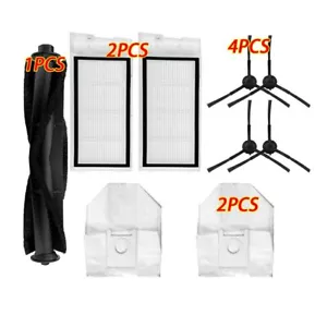 Main Brush Kit For Xiaomi RoidMi EVE Plus Sweeper Dust Bag Parts Vacuum Cleaner - Picture 1 of 31