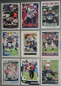 New England Patriots NFL Card Lot - Picture 1 of 2