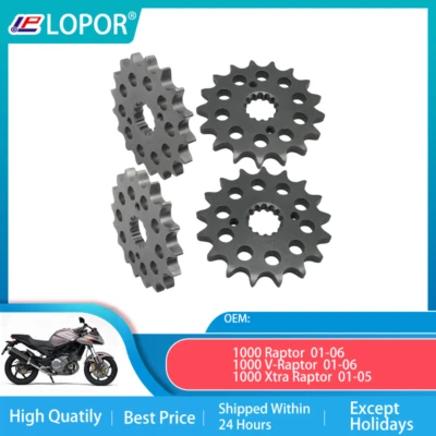 Piñón delantero para motocicleta LOPOR 530-16T para Cagiva 1000 Raptor 01-06 Foto 1 de 2