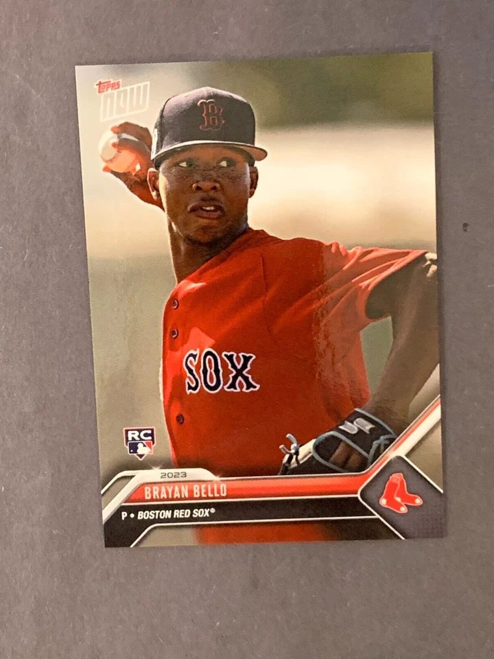 2023 Topps Now Road To Opening Day Brayan Bello Rookie RC Boston Red Sox OD-18 - Image 1 of 1