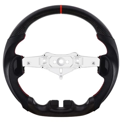 Volante de fibra de carbono real para Jeep Wrangler JK/JKU 2011-2017 Foto 1 de 4