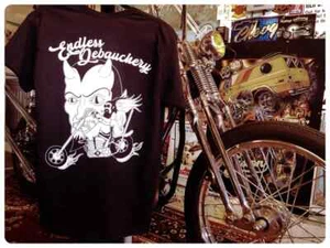 "Endless Debauchery" Devil's road & chopper shirt dyna panhead sportster harley - Picture 1 of 6