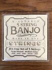 D'Addario 5-saitiges Banjo J61 mittelgroßes Set