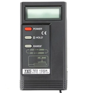TES-1332A Lux Meter Digital Light Illuminometer 0.01~200000 Lux Illuminance⊕IK - Picture 1 of 7