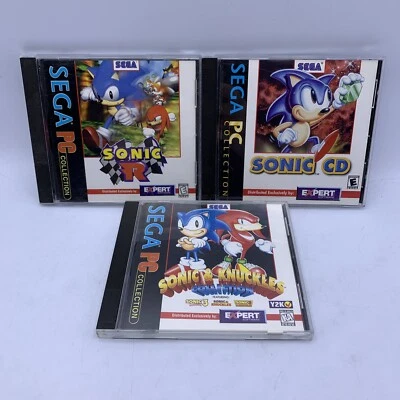 Sega PC Collection: Sonic CD, Sonic R, Sonic & Knuckles (PC Windows 95/98) - Image 1 of 4