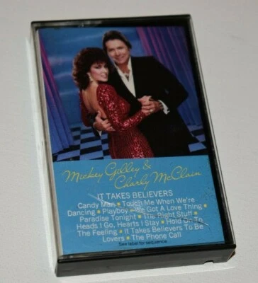 Mickey Gilley and Charly McClain: It Takes Believers - Audio Cassette Tape Foto 1 de 4