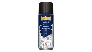 Belton - Spray de pintura de resina sintética Design Robust negro RAL 9005 mate (400 ml) - Imagen 1 de 1