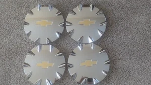 New SSR Chrome Center Caps that fit OEM Factory SSR Wheels Set 4 Gold Bowties - Picture 1 of 3