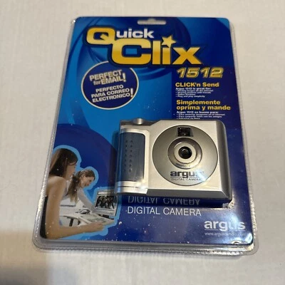 Cámara digital Argus Quick Clix 1512 nueva en paquete Foto 1 de 4