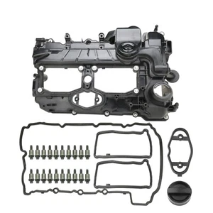 ✅ 12-18 Engine Valve Cover for BMW F10 F25 320 328 428 528 Z4 1 3 X5 Xdrive N20 - Picture 1 of 13