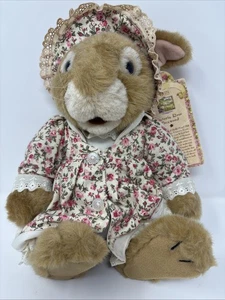 Dakin Holly Pond Hill Plush Victoria Rose Boxwood Bunny Rabbit Susan Wheeler New - Picture 1 of 9