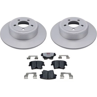 KIT-210513-531 Raybestos Juego de 2 Ruedas Disco de Freno y Kits de Pastillas Traseras para Challenger Foto 1 de 4