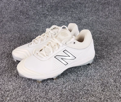 FuelCell FUSE V4 Metal White Grey Softball Shoe SMFUSEW4 - Size 6 - Image 1 of 4