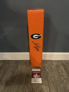 HERSCHEL WALKER SIGNED GEORGIA BULLDOGS TOUCHDOWN PYLON JSA COA AUTOGRAPHED - Picture 1 of 3