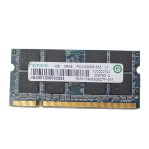 Ramaxel Rmn1740Sb38D7F-667 1Gb Pc2 Ddr2 667Mhz Sodimm Memory Module Ram - Picture 1 of 1