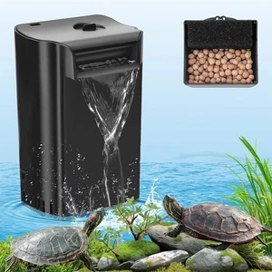 Turtle Tank Filter Internal Power Aquarium Low Water Level... - Picture 1 of 7