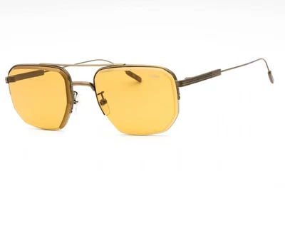 Gafas de sol ERMENEGILDO ZEGNA EZ0228-D 38E marco de bronce lentes marrones 56 mm Foto 1 de 4