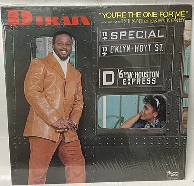 "D" Train - You're The One For Me (1982) LP Vinyl Prelude Soul Disco VG+ - Image 1 of 4