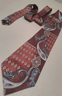 Corbata traje de seda Don Loper Beverly Hills para hombre  Foto 1 de 4