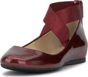 Jessica Simpson Mandayss Damen-Ballerinas flach Ochsenblut 7 - Bild 1 von 7