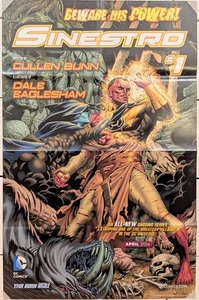 DC Comics Sinestro April 2014 Print Ad/Poster Superhero Promo Art - Picture 1 of 1