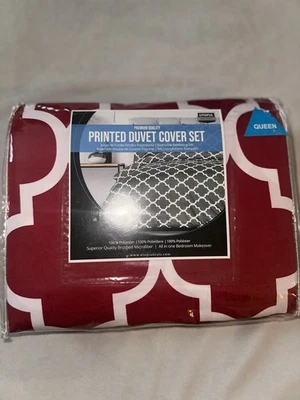Printed Duvet Cover Set - Image 1 of 4