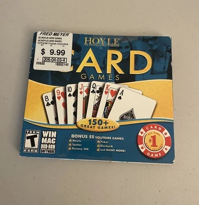 Hoyle: The Official Name in Gaming, Card Games, PC/Mac, 2008. New and Sealed - Image 1 of 2