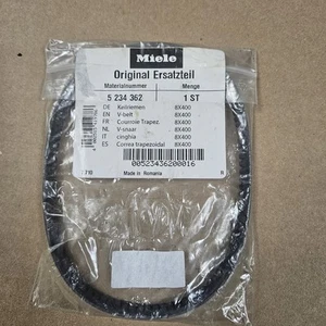 BRANDNEU ORIGINAL OEM MIELE 5234362/5234361 TROCKNER KEILRIEMEN WERKSEITIG ZERTIFIZIERT NICHT - Bild 1 von 2