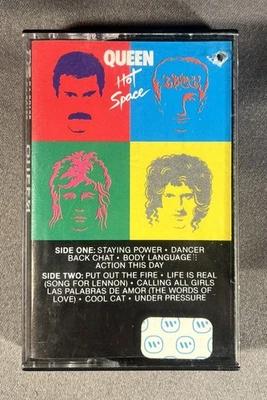 Queen – Hot Space (Cassette Tape Album, 1982) Great Condition - Free Shipping - Image 1 of 4