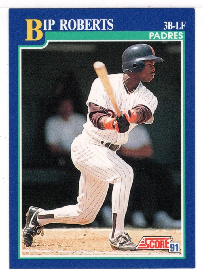 Bip Roberts - San Diego Padres (MLB) 1991 Score Baseball # 28 - Mint - Image 1 of 1